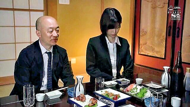 big tits, big dick, blowjob - insane japanese creampie