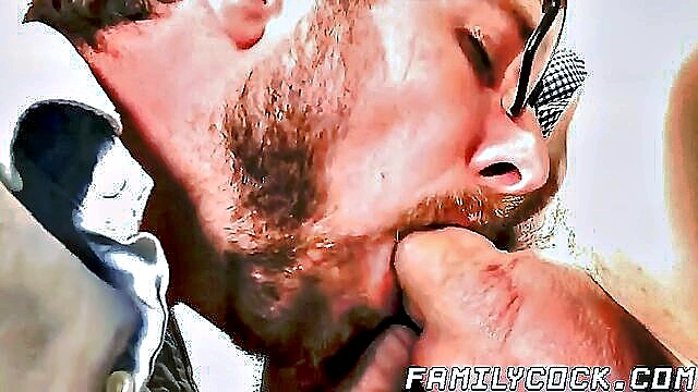 big ass, big cock, glasses - stepdad glasses ass pounding