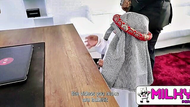 big tits, big ass, arab - office orgy arab sheikh