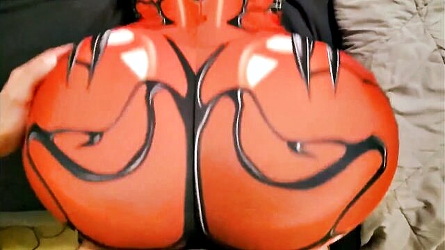 big ass, amateur, big tits - twerks on knob point