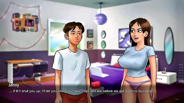 sex game, summertime saga, porn game - summertime saga stepsis arrival