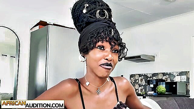 black, ebony, african - african teen destroyed by white cock
