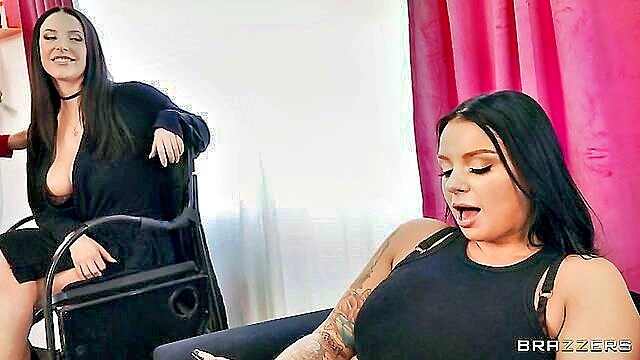 Angela White, Payton Preslee - babe sharing cock angela white payton preslee