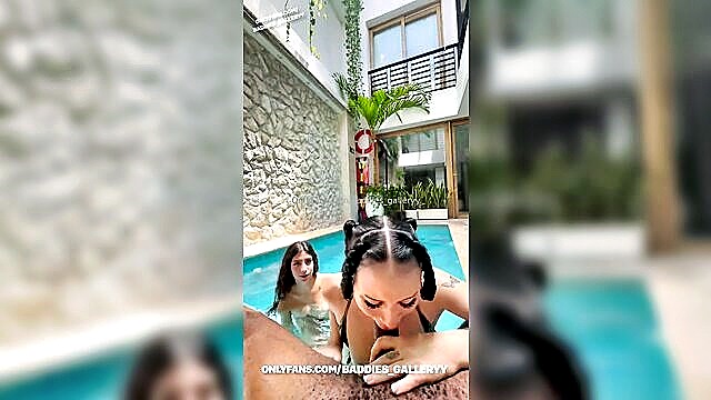 pov, fat ass, slim thick - bbc threesome with latinos