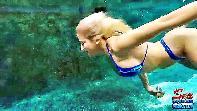 anal, big tits, big dick - busty ass drilling underwater