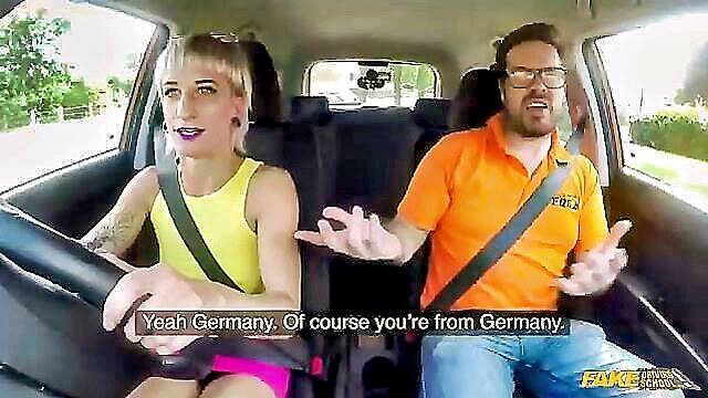 orgasm, car, in the - hot milf car fuck