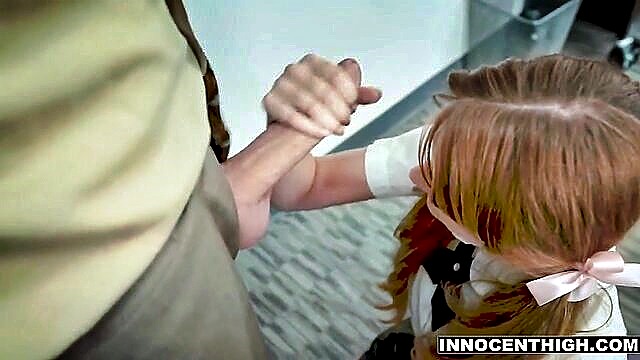 teacher fucked skinny teen in classroom : Innocent High