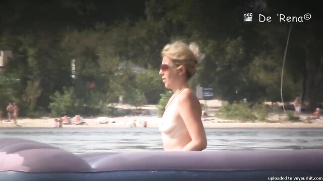 Hot girls - voyeur captures amateur girls natural breasts on nudist beach jody_weimann