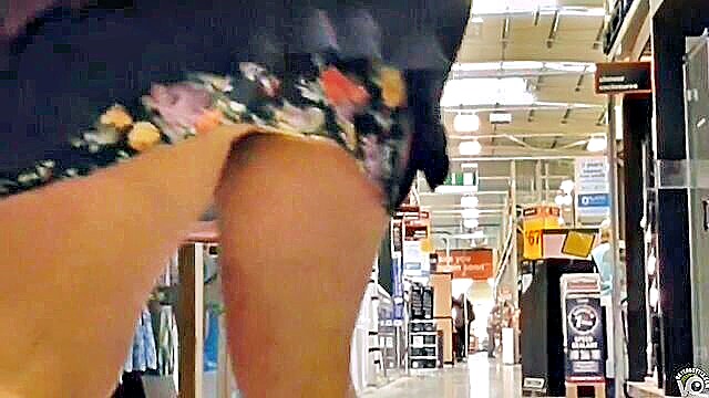 men, shopaholic, no panties - public flasher no panties sluts