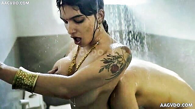 cumshot, big tits, blowjob - indian bhabhi homemade sex