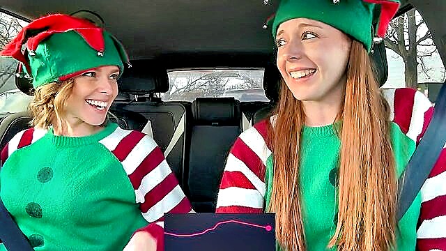 serenity cox, remote control, drive thru - remote controlled vibrator fuck