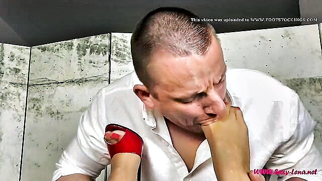foot fetish, feet sniffing, my feet - foot fetish blowjob kiss
