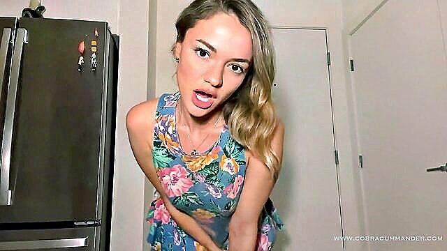 big tits milf, blonde milf joi, cum countdown - huge tits blonde milf