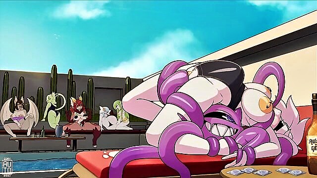 cheating, forceballfx, fionna (adventure time) - tentacles russianroulette