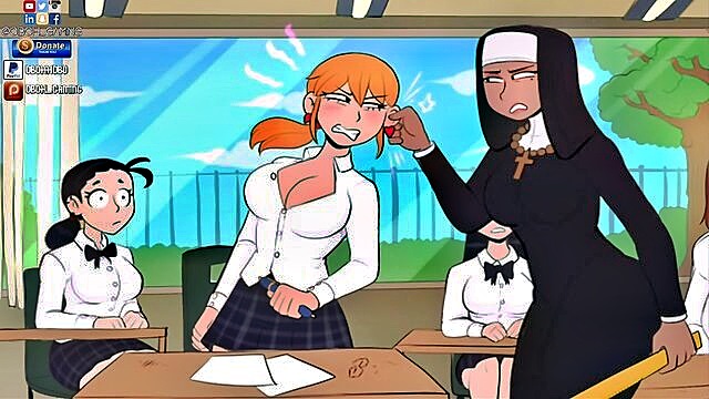 mom, butt, big boobs - animated milf discipline booth