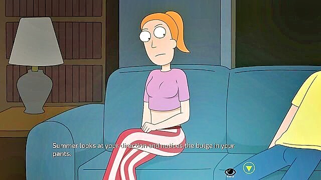 big cock, butt, big boobs - stepsister pleasure rick and morty