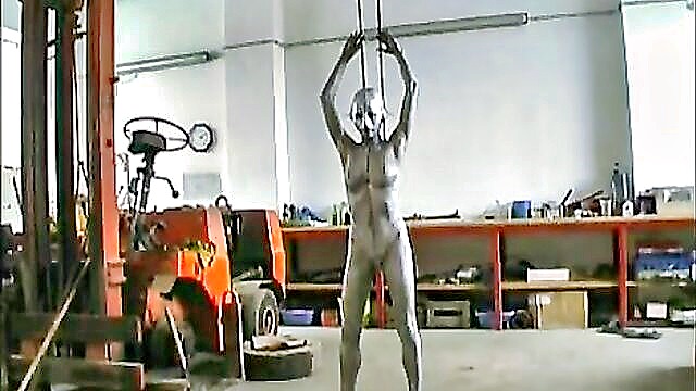 bizarre, transform, fetish - curve robot danni rivers