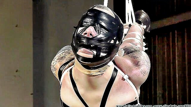 pain, futile struggles, bondage - drusilla part 3 zip tie