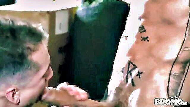 anal fuck, tattoo, buttfucking - bo sinn gay banging