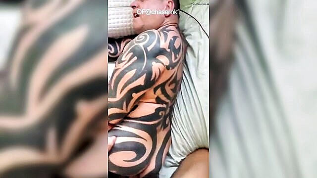 tattoos, mature, daddy - beefy mature tattoo bottom