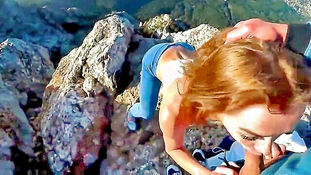 Priva - public sex on a cliff