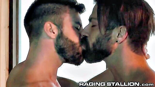 Adam Ramzi, Hector de Silva - adam ramzi hairy sauna Raging Stallion