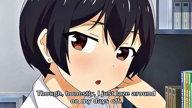 short hair, boobjob, ntr - boss hentai shower referral
