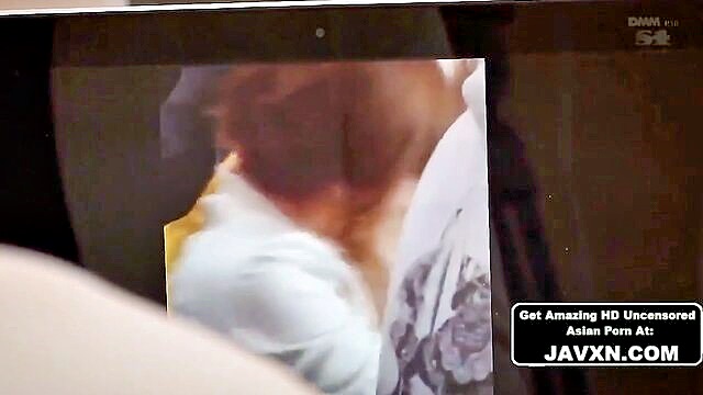 cumshot, big tits, blowjob - perverted tart japanese office fuck