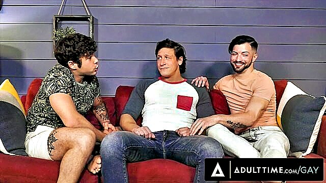 Dalton Riley, Joseph Castlian - bisexual threesome dalton riley