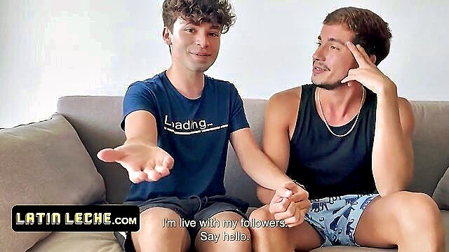 teen, latin, anal - hispanic leches anal stream