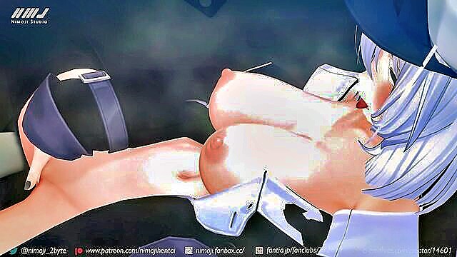 pov, uncut, pocket watch - kikyo setsuna bathroom