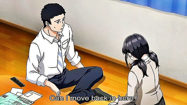 uniform, student, old man - busty teen stops by 1ldk