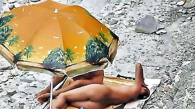 nudist beach, amateur, wife - beach spy cam blowjob
