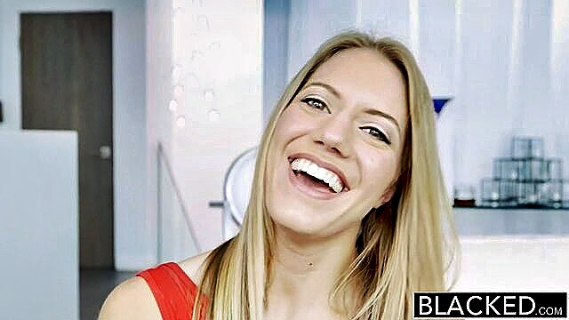 Candice Dare - black cock fucks blonde candice dare