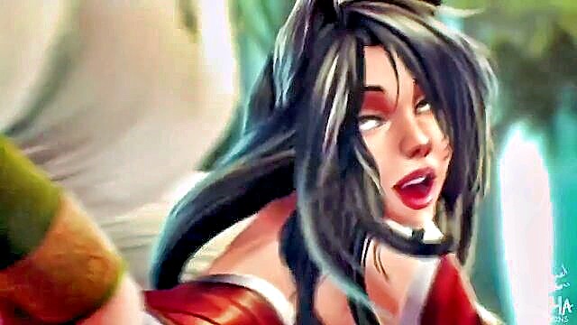 washa, ahri, amazing 3d - ahri felisyor hentai 3d