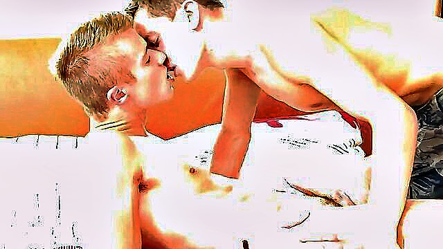 kissing, blowjob, doggystyle - papa bears juicy dick delight