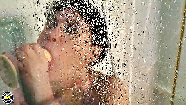 big tits, blonde, big ass - shower granny dirty xxx