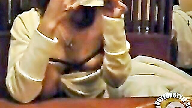 breasts, flash, spouses - big tits in public restaurants