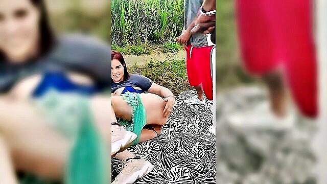 colombian, 18 year old, amateur - colombian group sex outdoor