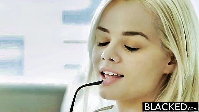 Elsa Jean - first time big black dick
