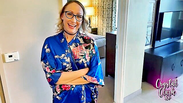 blonde, milf, blowjob - allies mamma large shlong