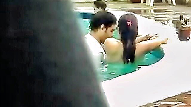 amateur voyeur, amateur, voyeur - voyeur sex in the pool