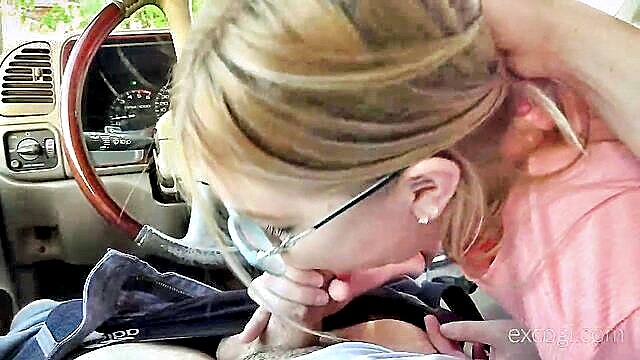 talk, car, blonde - stop talking car milf