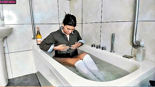 socks, wet socks, bath - cute bath girl sock