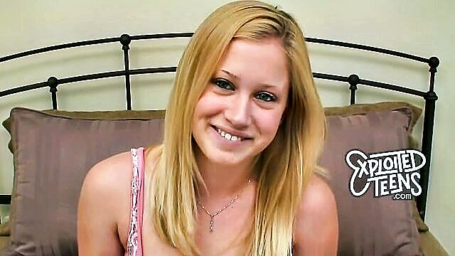 teen babe sucks big cock : ExploitedTeens
