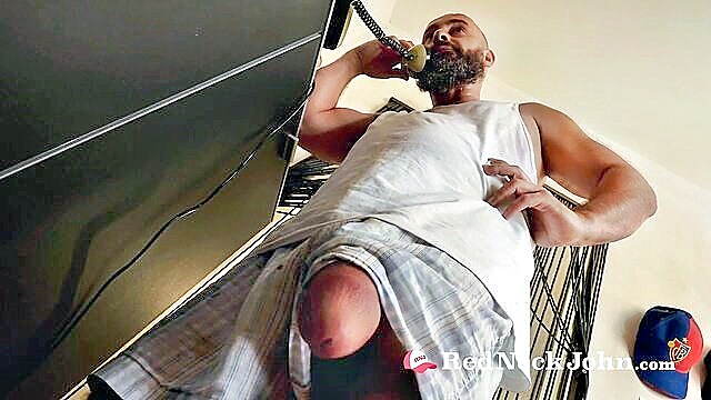 red neck john, anal, huge insertions - redneck john anal