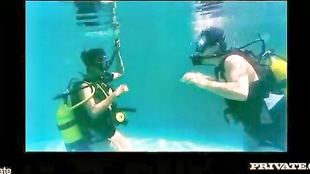 Priva - private priva takes anal while scuba diving for the camera Private