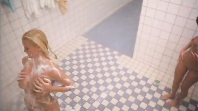 Tatjana Simic - tatjana simic and her hairy dutch friends in a steamy shower scene spunkbob