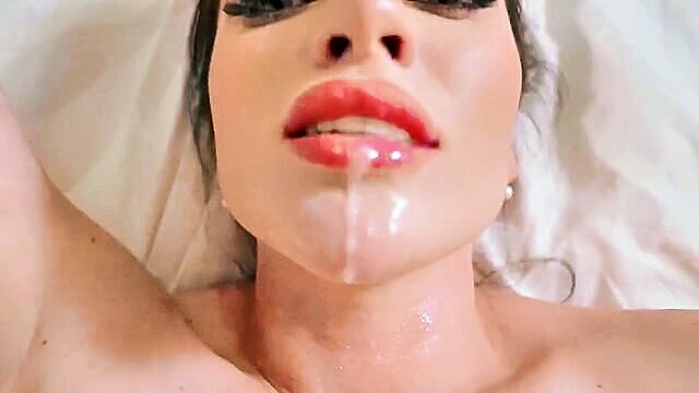 Luna Roulette - lucky to swallow hot cum