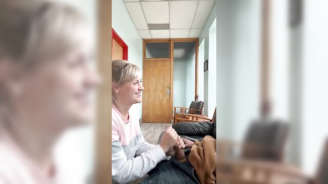 blowjob cum in mouth, amateur blowjob, ponytail - office slut shooshtime